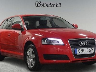 Begagnad Audi A3 Attraction 125 HK (91 kW) 2010 Röd Halvkombi