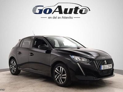 Svart Begagnad 2023 Peugeot 208 Halvkombi | 189 500 kr (Marknadspris)