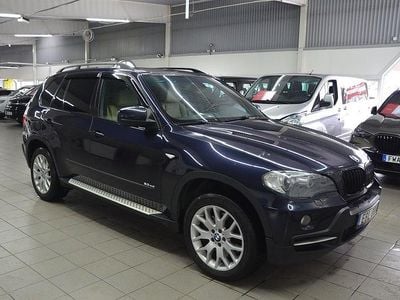 Begagnad BMW X5 Sport Line 286 HK (210 kW) 2008 Blå SUV