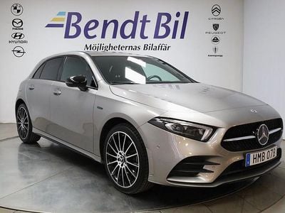 Begagnad Mercedes A250 Premium 218 HK (160 kW) 2020 Silver Halvkombi
