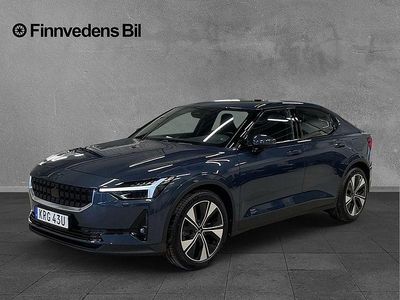 Begagnad Polestar 2 Plus 309 kW (421 HK) 2022 Mörkblå Halvkombi