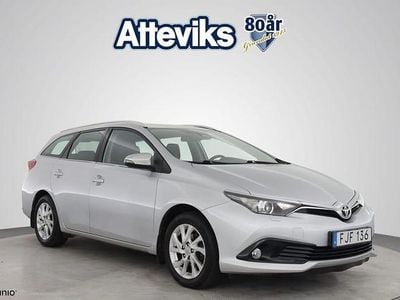 Silver Begagnad 2017 Toyota Auris Touring Sports Active Kombi | 129 900 kr (Bra pris)