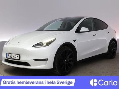 Vit Begagnad 2023 Tesla Model Y Long Range AWD SUV | 390 990 kr (Marknadspris)