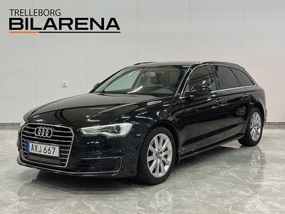 Svart Begagnad 2015 Audi A6 Ambition Kombi | 139 900 kr (Marknadspris)