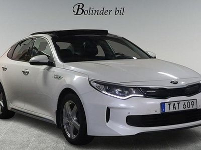 Begagnad Kia Optima Hybrid Comfort 156 HK (114 kW) 2016 Vit Sedan