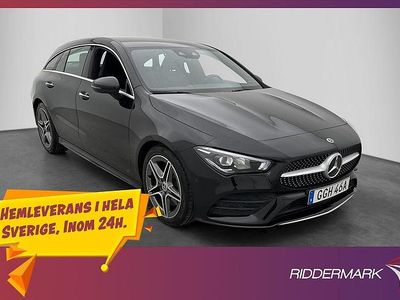 Svart Begagnad 2020 Mercedes CLA200 Shooting Brake Kombi | 284 900 kr (Marknadspris)