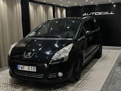 Begagnad Peugeot 5008 Allure 111 HK (81 kW) 2012 Svart Minibuss