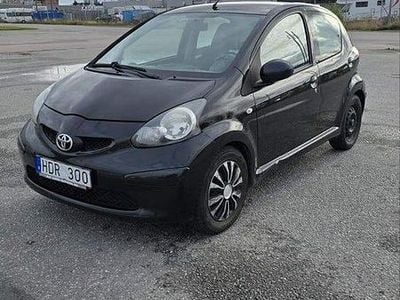 Svart Begagnad 2008 Toyota Aygo Halvkombi | 45 000 kr (Marknadspris)