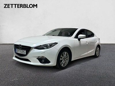 Vit Begagnad 2014 Mazda 3 Halvkombi | 96 900 kr (Dyr)