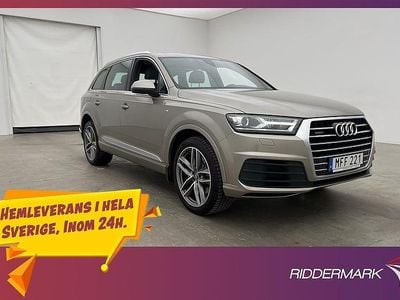 Ljusbrun Begagnad 2015 Audi Q7 S-Line SUV | 348 900 kr (Marknadspris)