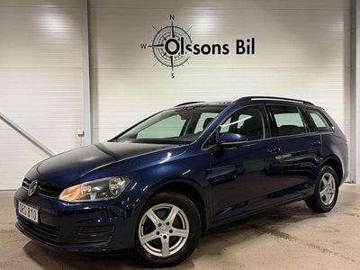 Begagnad VW Golf VII 105 HK (77 kW) 2014 Blå Kombi
