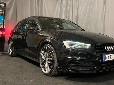 Begagnad Audi A3 Sportback S-Line 184 HK (135 kW) 2013 Svart Halvkombi