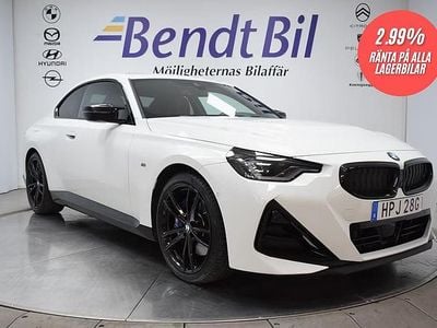 Begagnad BMW M240 Shadowline 374 HK (275 kW) 2022 Vit Sportkupé