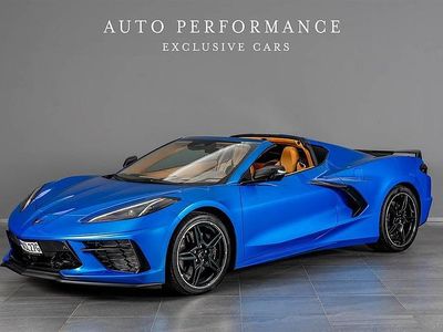 Blå Begagnad 2024 Chevrolet Corvette Stingray Sportkupé | 1 249 900 kr (Marknadspris)