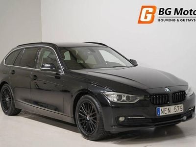 Svart Begagnad 2012 BMW 320 Luxury Line Kombi | 124 900 kr (Dyr)