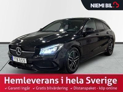 Begagnad Mercedes CLA200 Shooting Brake AMG 136 HK (100 kW) 2018 Svart Kombi