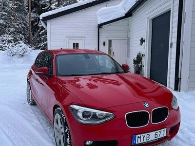 begagnad BMW 118 d 3-dörrars Euro 5 nybes billig att äga