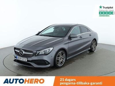 Grå Begagnad 2018 Mercedes 250 AMG line Sportkupé | 221 000 kr