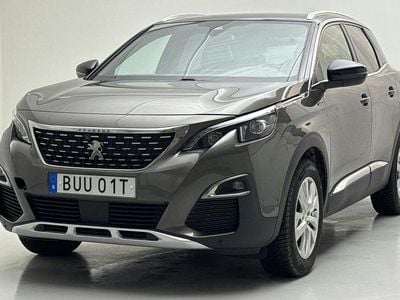 Begagnad Peugeot 3008 GT-line 130 HK (95 kW) 2019 Grå SUV