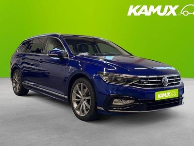 Blå Begagnad 2020 VW Passat R-line Kombi | 219 500 kr (Marknadspris)