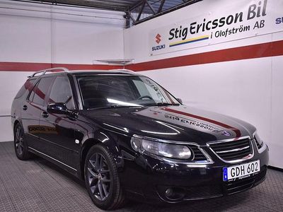Begagnad Saab 9-5 Aero 260 HK (191 kW) 2007 Svart Kombi