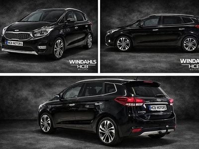 Begagnad Kia Carens Advance 143 HK (105 kW) 2017 Svart Minibuss