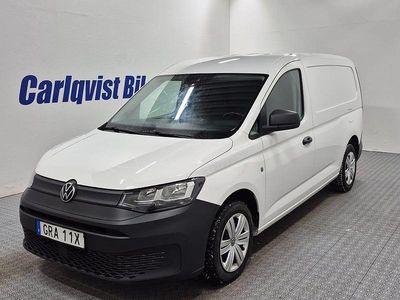 Vit Begagnad 2023 VW Caddy Maxi Minibuss | 319 000 kr (Lite dyr)