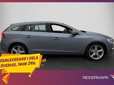 Blå Begagnad 2017 Volvo V60 Standard Kombi | 178 700 kr (Marknadspris)