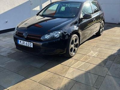 Begagnad VW Golf VI 122 HK (89 kW) 2010 Svart Halvkombi