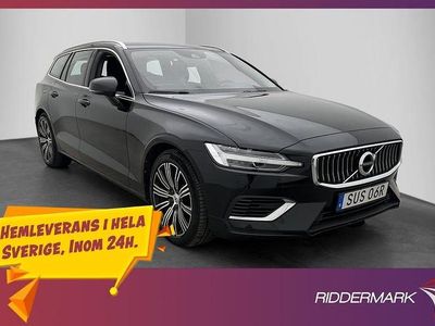 Svart Begagnad 2022 Volvo V60 Inscription Kombi | 274 900 kr (Bra pris)