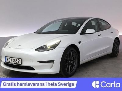 Vit Begagnad 2022 Tesla Model 3 Long Range AWD Sedan | 322 900 kr (Bra pris)