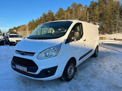 begagnad Ford Custom Transit290 2.0 TDCi 130hk Lång 3-sits Skåp EU6