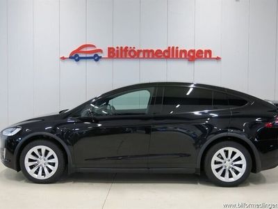 begagnad Tesla Model X Long Range AWD 6-sits Drag AP Navi Svensksåld