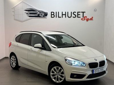 begagnad BMW 218 Active Tourer d 150hk Sport line Navi/Bkamera/Keyless/Nyservad