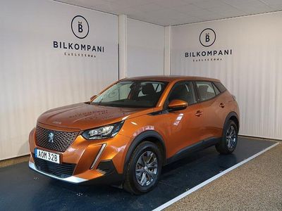Begagnad Peugeot e-2008 100 kW (136 HK) 2021 Orange (orange fusion) SUV