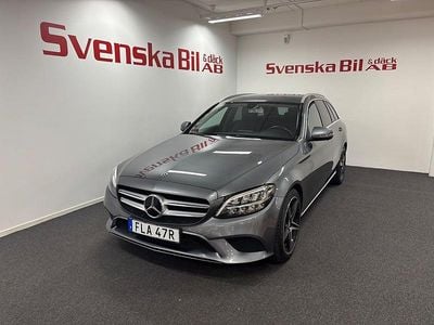 Grå Begagnad 2019 Mercedes C200 Avantgarde Kombi | 269 000 kr (Marknadspris)