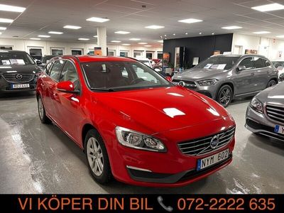 begagnad Volvo V60 T3-NYBYTT KAMREM-NYSERVAD-Dvärmare-150hk-Drag-6VXL