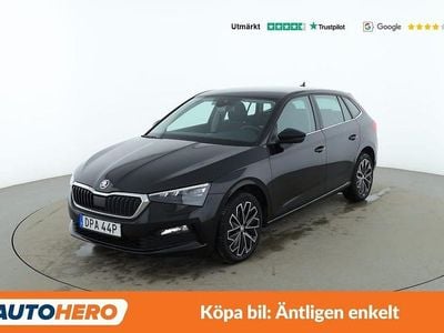 Begagnad Skoda Scala Style 116 HK (85 kW) 2019 Svart Halvkombi