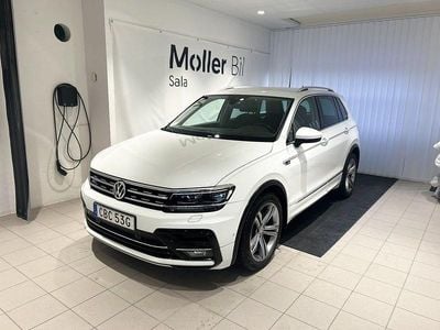 Begagnad VW Tiguan R-line 190 HK (139 kW) 2020 Vit SUV