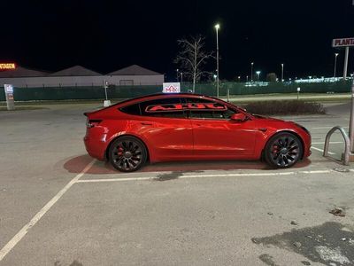 begagnad Tesla Model 3 Performance FULL FSD