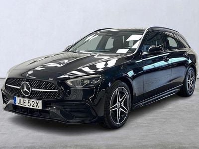 Begagnad Mercedes C300 AMG line 317 HK (233 kW) 2023 Svart Kombi