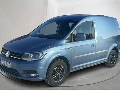 Ljusblå Begagnad 2016 VW Caddy Minibuss | 80 000 kr (Superpris)