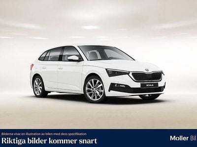 Candy white Begagnad 2022 Skoda Scala Style Halvkombi | 139 900 kr (Marknadspris)