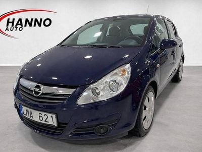 Begagnad Opel Corsa 90 HK (66 kW) 2009 Blå Halvkombi