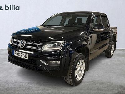 Svart Begagnad 2018 VW Amarok Pickup | 287 500 kr