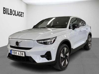 Ljusblå (blå) Begagnad 2024 Volvo EC40 Single Motor Extended Range SUV | 458 500 kr (Dyr)