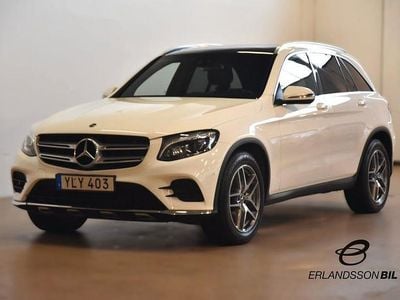 Begagnad Mercedes GLC250 AMG line 204 HK (150 kW) 2018 Vit SUV