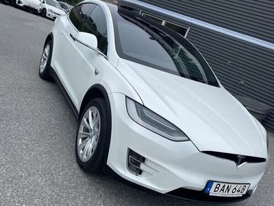 begagnad Tesla Model X Long Range 6-sits - Total självkörning