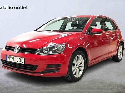 Begagnad VW Golf VII 2014 Röd Halvkombi