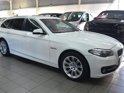 Begagnad BMW 530 258 HK (189 kW) 2014 Vit Kombi